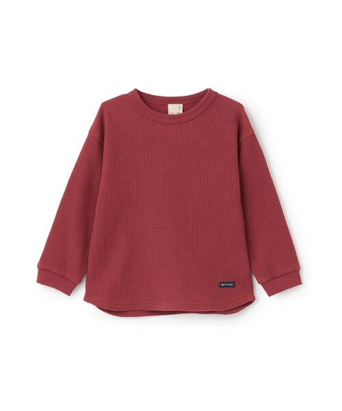 petit main / プティマイン Tシャツ | 【GOODPRICE】ワッフル長袖Tシャツ | 詳細6