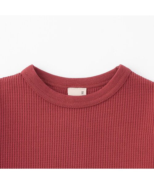 petit main / プティマイン Tシャツ | 【GOODPRICE】ワッフル長袖Tシャツ | 詳細8