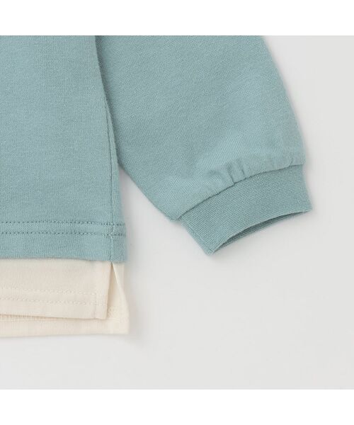 petit main / プティマイン Tシャツ | 【GOODPRICE/食品防汚】裾レイヤード長袖T | 詳細13