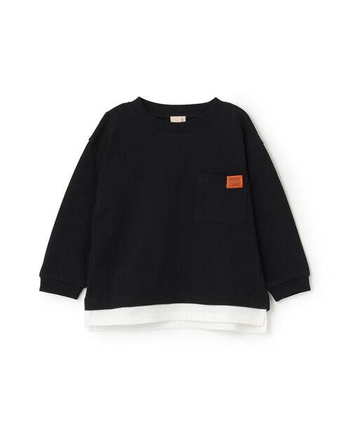 petit main / プティマイン Tシャツ | 【GOODPRICE/食品防汚】裾レイヤード長袖T | 詳細8