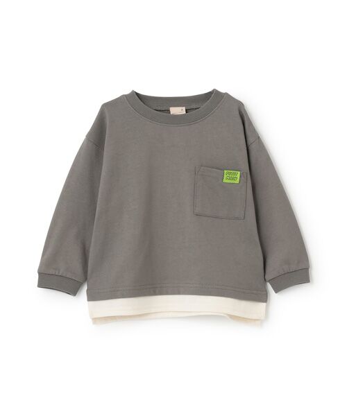 petit main / プティマイン Tシャツ | 【GOODPRICE/食品防汚】裾レイヤード長袖T | 詳細9
