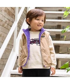 petit main / プティマイン ベスト | 無地×ﾎﾞｱﾘﾊﾞｰｼﾌﾞﾙﾍﾞｽﾄ