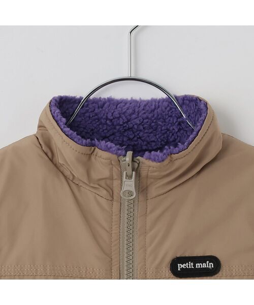 petit main / プティマイン ベスト | 無地×ﾎﾞｱﾘﾊﾞｰｼﾌﾞﾙﾍﾞｽﾄ | 詳細11