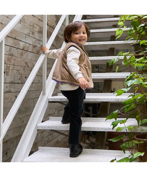 petit main / プティマイン ベスト | 無地×ﾎﾞｱﾘﾊﾞｰｼﾌﾞﾙﾍﾞｽﾄ | 詳細2