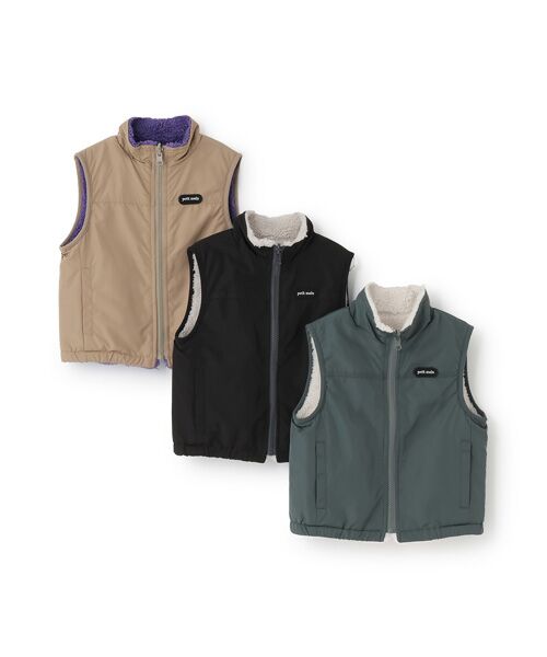 petit main / プティマイン ベスト | 無地×ﾎﾞｱﾘﾊﾞｰｼﾌﾞﾙﾍﾞｽﾄ | 詳細20