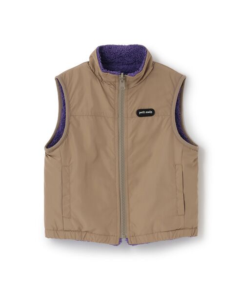 petit main / プティマイン ベスト | 無地×ﾎﾞｱﾘﾊﾞｰｼﾌﾞﾙﾍﾞｽﾄ | 詳細4