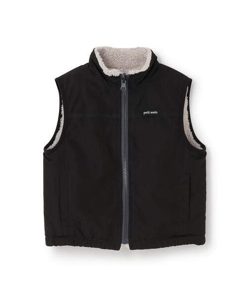 petit main / プティマイン ベスト | 無地×ﾎﾞｱﾘﾊﾞｰｼﾌﾞﾙﾍﾞｽﾄ | 詳細6