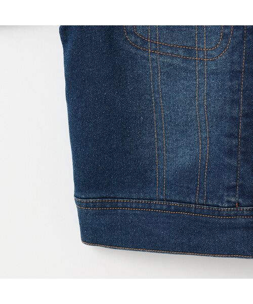 petit main / プティマイン Gジャン・デニムジャケット | 【Lee】ｺｰﾃﾞｭﾛｲ襟ﾃﾞﾆﾑｼﾞｬｹｯﾄ | 詳細11