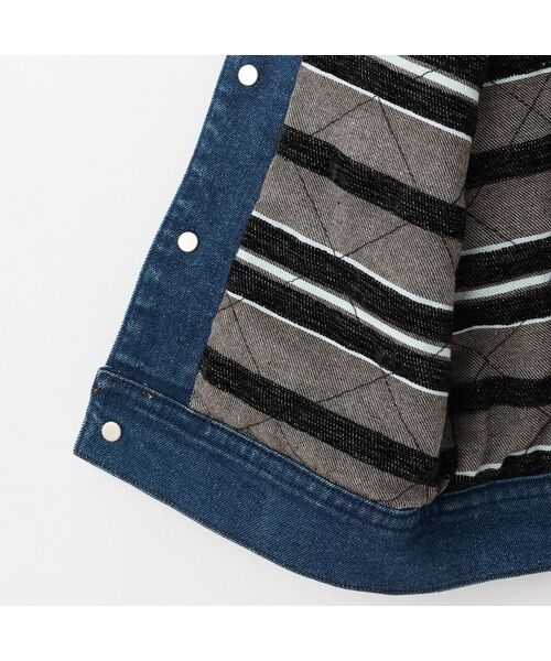 petit main / プティマイン Gジャン・デニムジャケット | 【Lee】ｺｰﾃﾞｭﾛｲ襟ﾃﾞﾆﾑｼﾞｬｹｯﾄ | 詳細12