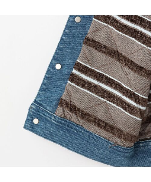 petit main / プティマイン Gジャン・デニムジャケット | 【Lee】ｺｰﾃﾞｭﾛｲ襟ﾃﾞﾆﾑｼﾞｬｹｯﾄ | 詳細13