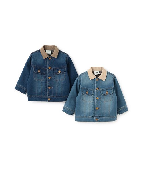 petit main / プティマイン Gジャン・デニムジャケット | 【Lee】ｺｰﾃﾞｭﾛｲ襟ﾃﾞﾆﾑｼﾞｬｹｯﾄ | 詳細16