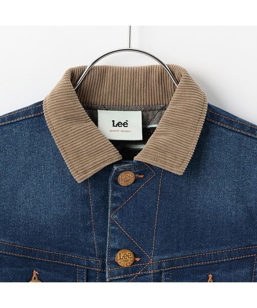 petit main / プティマイン Gジャン・デニムジャケット | 【Lee】ｺｰﾃﾞｭﾛｲ襟ﾃﾞﾆﾑｼﾞｬｹｯﾄ | 詳細8