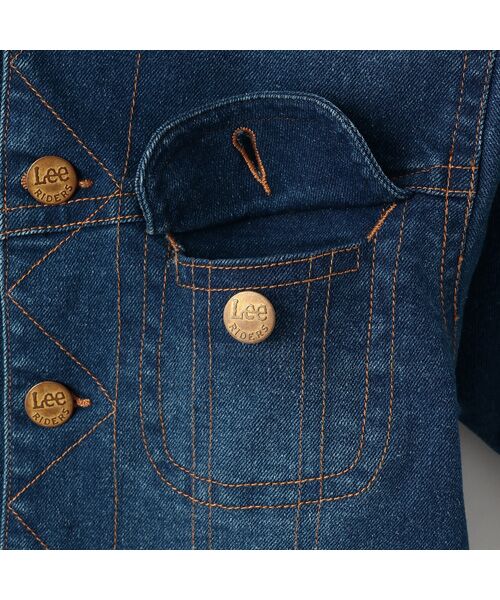 petit main / プティマイン Gジャン・デニムジャケット | 【Lee】ｺｰﾃﾞｭﾛｲ襟ﾃﾞﾆﾑｼﾞｬｹｯﾄ | 詳細9
