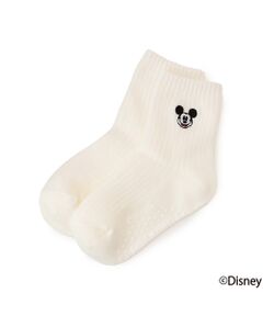 petit main / プティマイン ソックス | 【Disney】ﾐｯｷｰ刺繍靴下