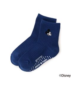 petit main / プティマイン ソックス | 【Disney】ﾐｯｷｰ刺繍靴下