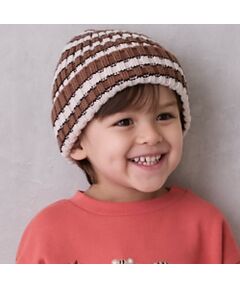 petit main / プティマイン ニットキャップ | ﾎﾞｰﾀﾞｰﾆｯﾄ帽