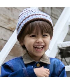 petit main / プティマイン ニットキャップ | ﾎﾞｰﾀﾞｰﾆｯﾄ帽