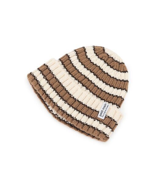 petit main / プティマイン ニットキャップ | ﾎﾞｰﾀﾞｰﾆｯﾄ帽 | 詳細4