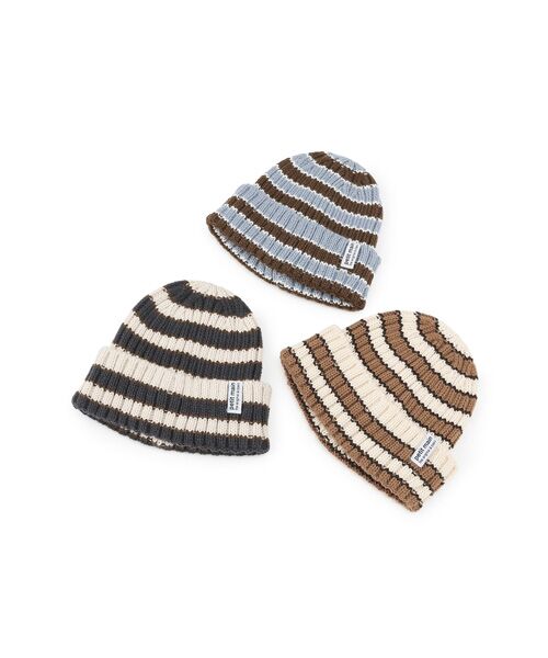petit main / プティマイン ニットキャップ | ﾎﾞｰﾀﾞｰﾆｯﾄ帽 | 詳細7