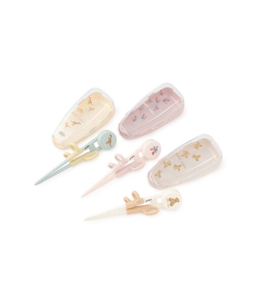 petit main / プティマイン ベビー・キッズグッズ | ﾄﾚｰﾆﾝｸﾞ箸ｹｰｽ付/L | 詳細9