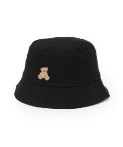 petit main / プティマイン ハット | くま刺繍ﾊﾞｹｯﾄﾊｯﾄ