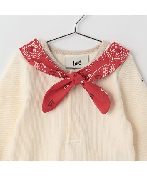 petit main / プティマイン ロンパース | 【Lee】ﾊﾞﾝﾀﾞﾅ付きﾛﾝﾊﾟｰｽ | 詳細2