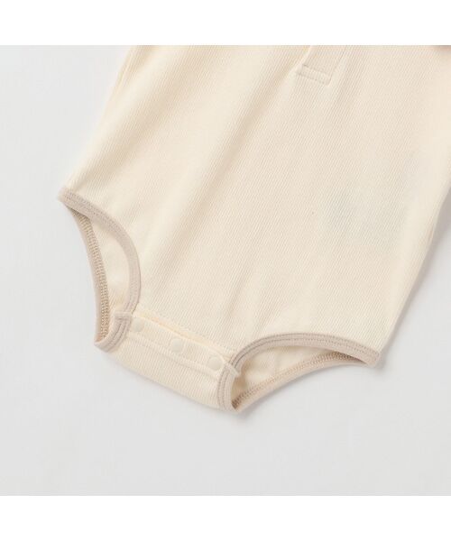 petit main / プティマイン ロンパース | 【Lee】ﾊﾞﾝﾀﾞﾅ付きﾛﾝﾊﾟｰｽ | 詳細7
