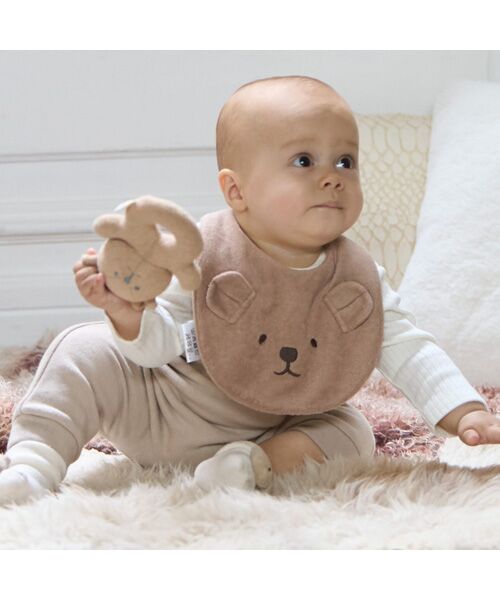 petit main / プティマイン スタイ・ビブ | 【防水】ｱﾆﾏﾙｽﾀｲ | 詳細2