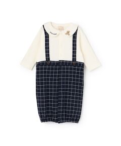 petit main / プティマイン ロンパース | ｻｽ付き2WAYｵｰﾙ