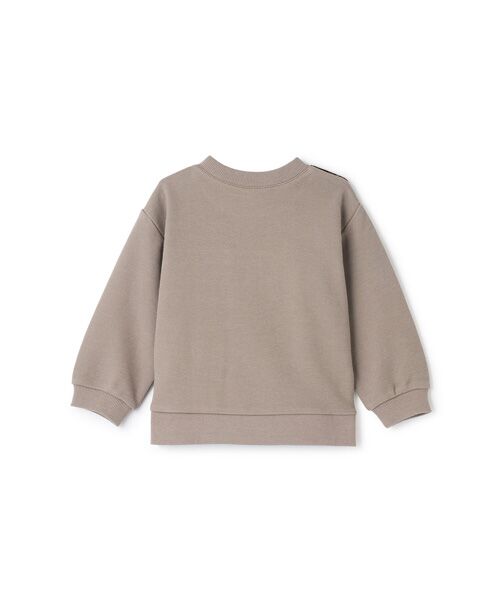 petit main / プティマイン Tシャツ | チェックドッキング長袖Tシャツ | 詳細5