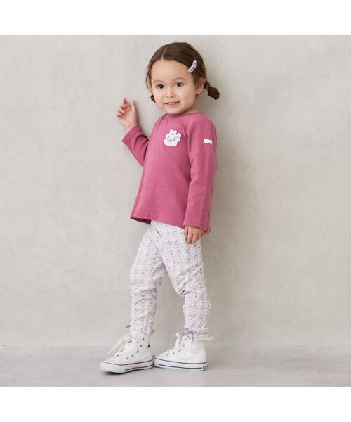 petit main / プティマイン レギンス・スパッツ | 【ﾌﾟﾃｨﾌﾟﾗ】GIRLS10分丈ﾚｷﾞﾝｽ | 詳細1