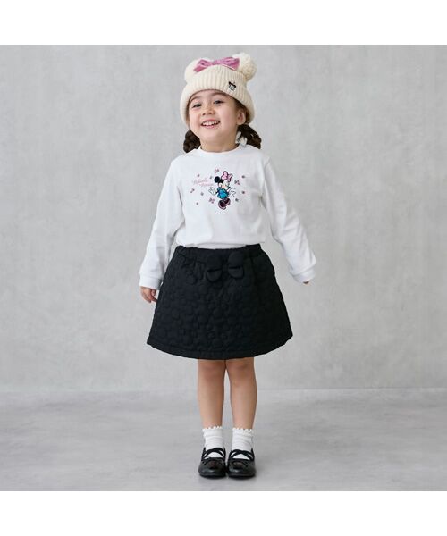 petit main/プティマイン 【Disney】ｷﾙﾄｽｶｰﾄ ｸﾛ 100