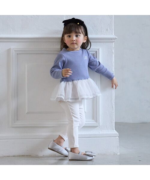 petit main / プティマイン レギンス・スパッツ | ﾊﾞｯｸﾌﾘﾙﾚｷﾞﾝｽ | 詳細2