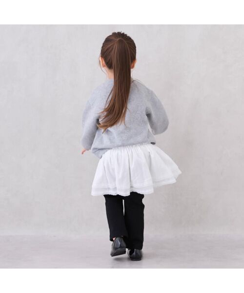 petit main / プティマイン その他パンツ | ｽｶｰﾄ付きﾌﾚｱﾊﾟﾝﾂ | 詳細1