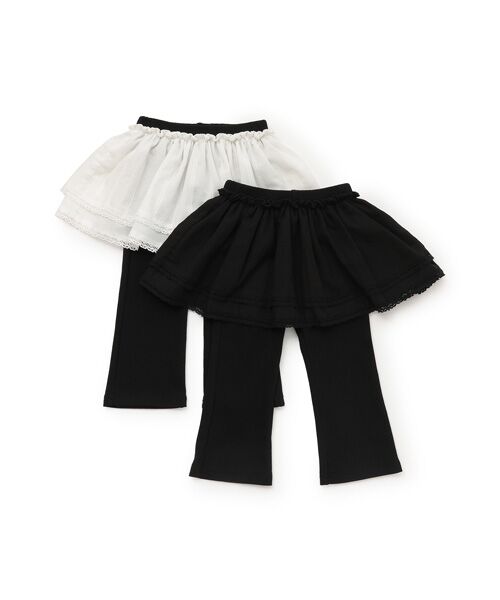 petit main / プティマイン その他パンツ | ｽｶｰﾄ付きﾌﾚｱﾊﾟﾝﾂ | 詳細13