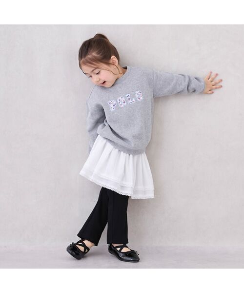 petit main / プティマイン その他パンツ | ｽｶｰﾄ付きﾌﾚｱﾊﾟﾝﾂ | 詳細2