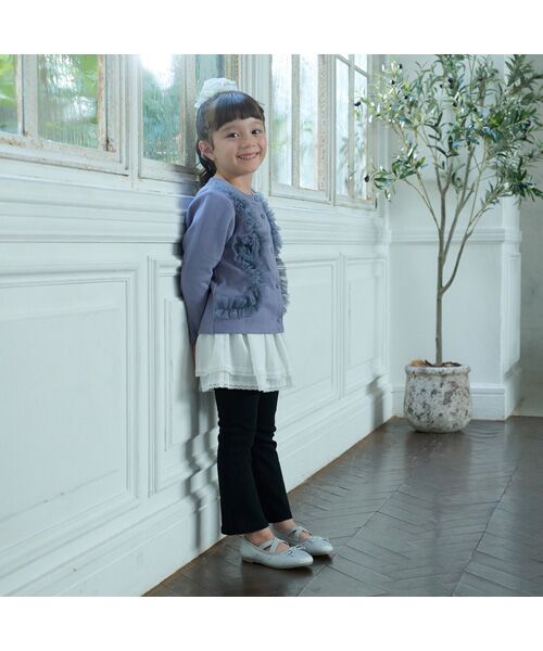 petit main / プティマイン その他パンツ | ｽｶｰﾄ付きﾌﾚｱﾊﾟﾝﾂ | 詳細5