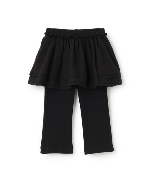 petit main / プティマイン その他パンツ | ｽｶｰﾄ付きﾌﾚｱﾊﾟﾝﾂ | 詳細8