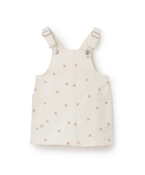 petit main / プティマイン ミニ丈・ひざ丈ワンピース | 刺繍ｻﾛﾍﾟｽｶｰﾄ | 詳細4