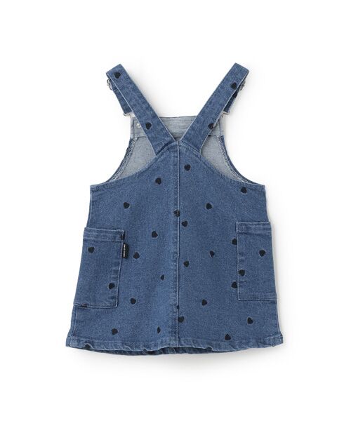 petit main / プティマイン ミニ丈・ひざ丈ワンピース | 刺繍ｻﾛﾍﾟｽｶｰﾄ | 詳細5