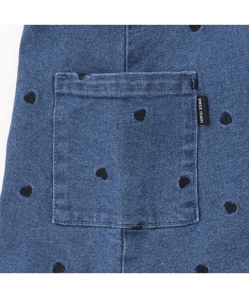 petit main / プティマイン ミニ丈・ひざ丈ワンピース | 刺繍ｻﾛﾍﾟｽｶｰﾄ | 詳細9