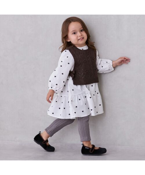 petit main / プティマイン レギンス・スパッツ | 【ｼｱﾊﾞﾀｰ】ｼﾞｬｶﾞｰﾄﾞﾚｷﾞﾝｽ | 詳細1