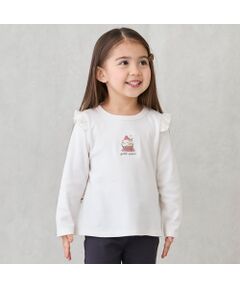 petit main / プティマイン Tシャツ | 【ﾌﾟﾃｨﾌﾟﾗ】GIRLS長袖T