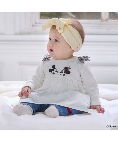 petit main / プティマイン チュニック | 【Disney】ﾄﾞｯｷﾝｸﾞ長袖ﾁｭﾆｯｸ | 詳細3