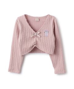 petit main / プティマイン その他トップス | 【ﾊﾞﾚｴ】ｼﾞｬｶﾞｰﾄﾞﾄｯﾌﾟｽ