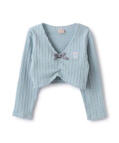 petit main / プティマイン その他トップス | 【ﾊﾞﾚｴ】ｼﾞｬｶﾞｰﾄﾞﾄｯﾌﾟｽ