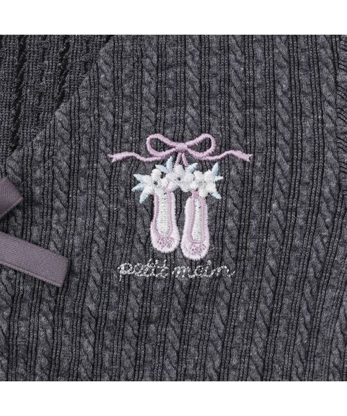 petit main / プティマイン その他トップス | 【ﾊﾞﾚｴ】ｼﾞｬｶﾞｰﾄﾞﾄｯﾌﾟｽ | 詳細13