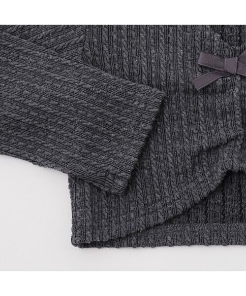 petit main / プティマイン その他トップス | 【ﾊﾞﾚｴ】ｼﾞｬｶﾞｰﾄﾞﾄｯﾌﾟｽ | 詳細15