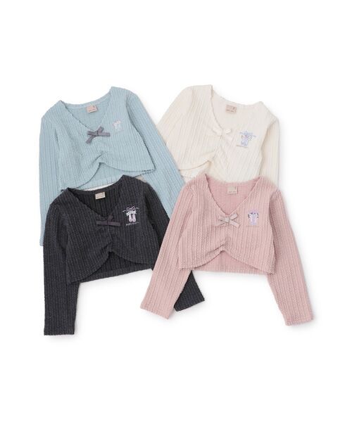 petit main / プティマイン その他トップス | 【ﾊﾞﾚｴ】ｼﾞｬｶﾞｰﾄﾞﾄｯﾌﾟｽ | 詳細17