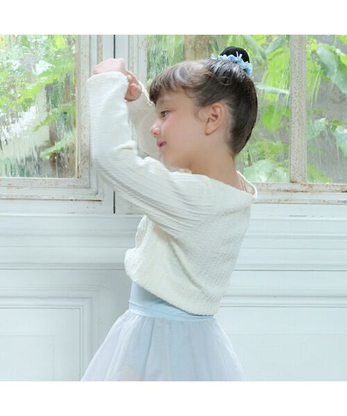 petit main / プティマイン その他トップス | 【ﾊﾞﾚｴ】ｼﾞｬｶﾞｰﾄﾞﾄｯﾌﾟｽ | 詳細2